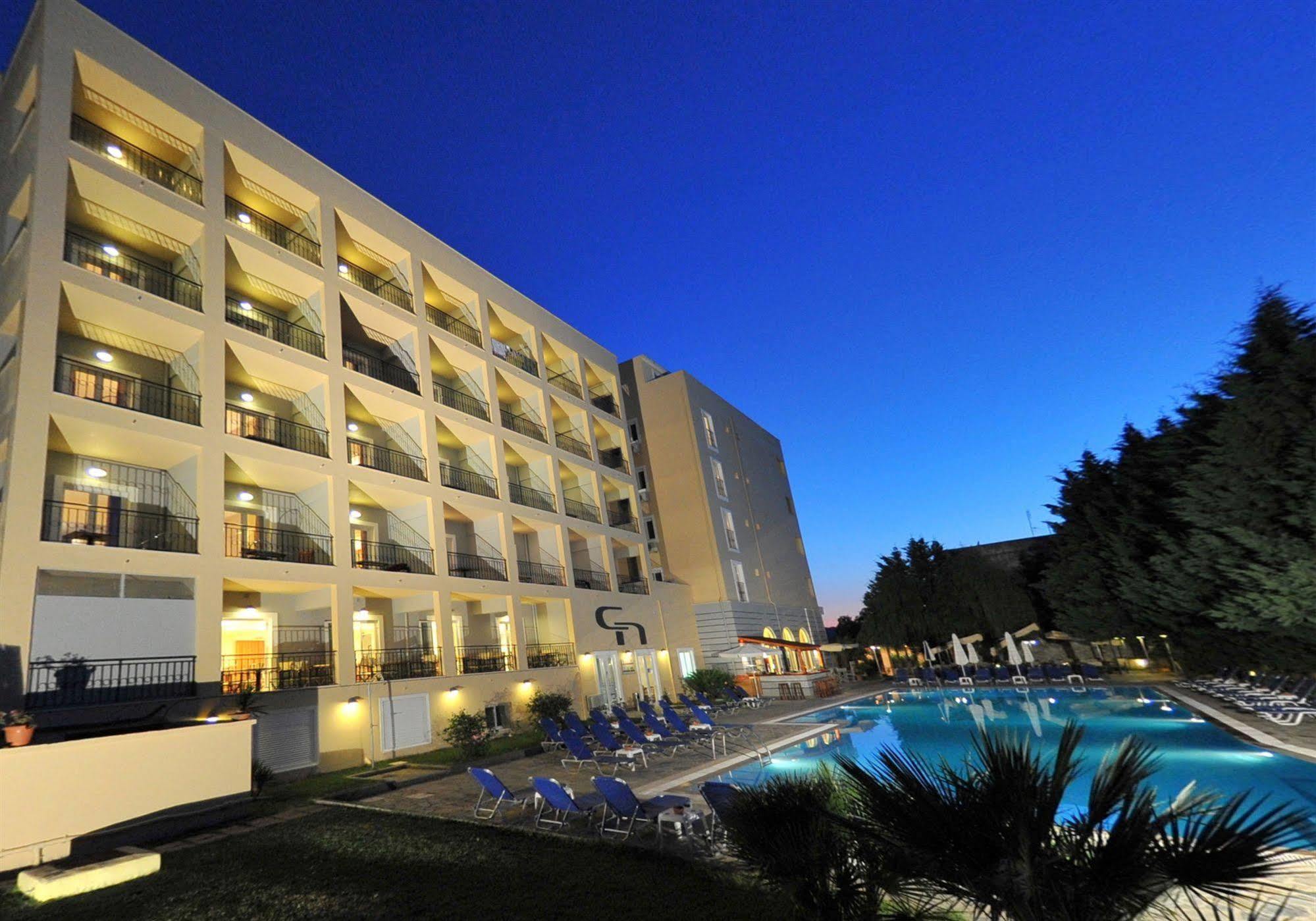 Corfu Hellinis Hotel Kanoni  Esterno foto